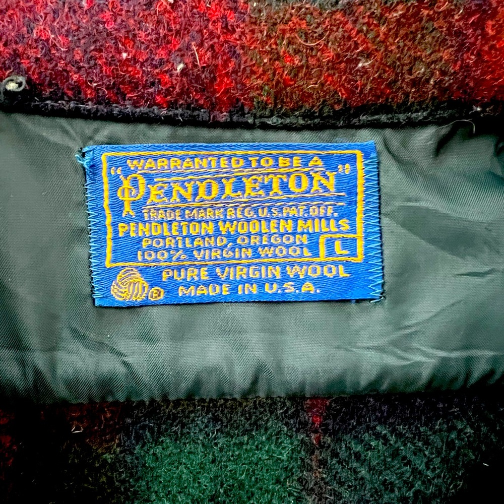 Original Pendleton shirt coat